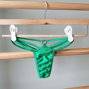 4FOR$20 Green Strappy Dancer Thong
